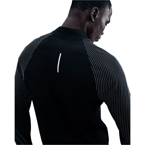 Nike camiseta técnica manga larga hombre DRI-FIT REFLECT NEGRO