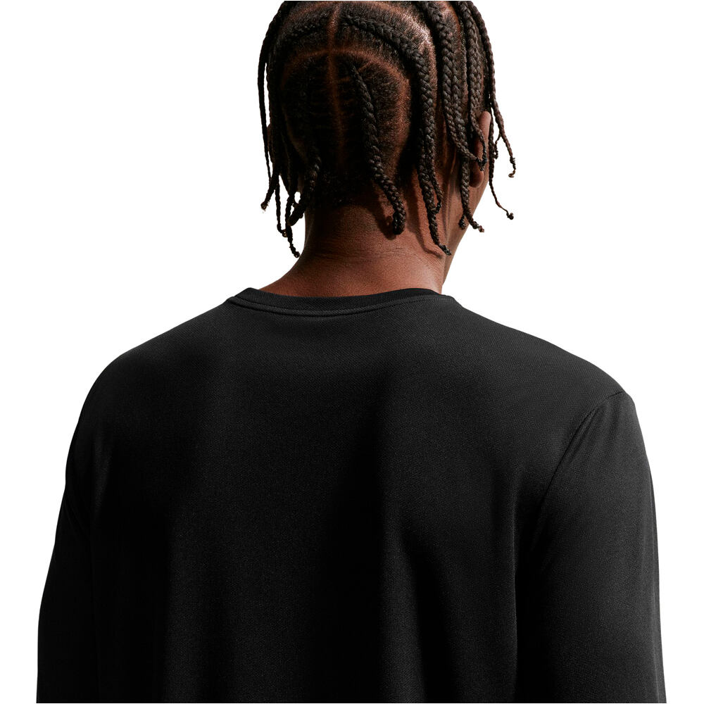 Nike camiseta técnica manga larga hombre DRI-FIT UV MILER NEGRO 03