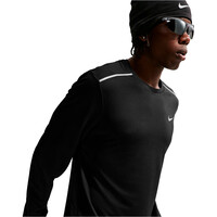 Nike camiseta técnica manga larga hombre DRI-FIT UV MILER NEGRO 04