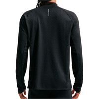 Nike camiseta técnica manga larga hombre M NK AF STRIDE HZ MDLYR NEGRO vista trasera