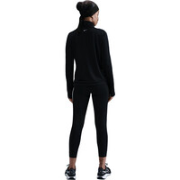 Nike camiseta técnica manga larga mujer DRI-FIT SWOOSH NEGRO 03
