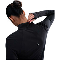 Nike camiseta técnica manga larga mujer DRI-FIT TEMPO NEGRO 03