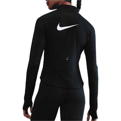 NIKE DRI-FIT TEMPO SWOOSH negro