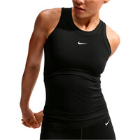 Nike camiseta técnica tirantes mujer DRI-FIT ONE NEGRO vista detalle