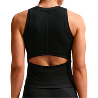 Nike camiseta técnica tirantes mujer DRI-FIT ONE NEGRO vista trasera