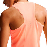 Nike camiseta técnica tirantes mujer DRI-FIT SWIFT NARANJA 03