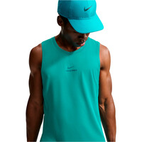 Nike camiseta tirantes fitness hombre M NP DF NPT TANK VERDE vista detalle