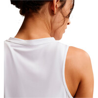 Nike camiseta tirantes fitness mujer DRI-FIT ONE CLASSIC BLANCO 03