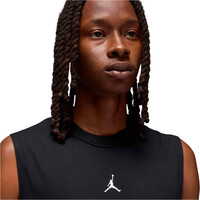 Nike camiseta tirantes hombre DRI-FIT JORDAN SPORT NEGRO vista detalle