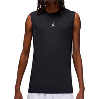 Nike camiseta tirantes hombre DRI-FIT JORDAN SPORT NEGRO vista frontal