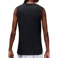 Nike camiseta tirantes hombre DRI-FIT JORDAN SPORT NEGRO vista trasera