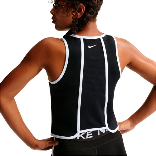 Nike camiseta tirantes niña DRI-FIT PRO NEGRO