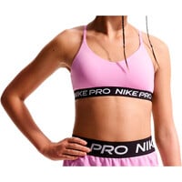 Nike camiseta tirantes niña PRO INDY ROSA vista frontal