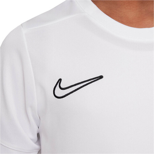 Nike camisetas entrenamiento futbol manga corta niño DRI-FIT ACADEMY BLANCO