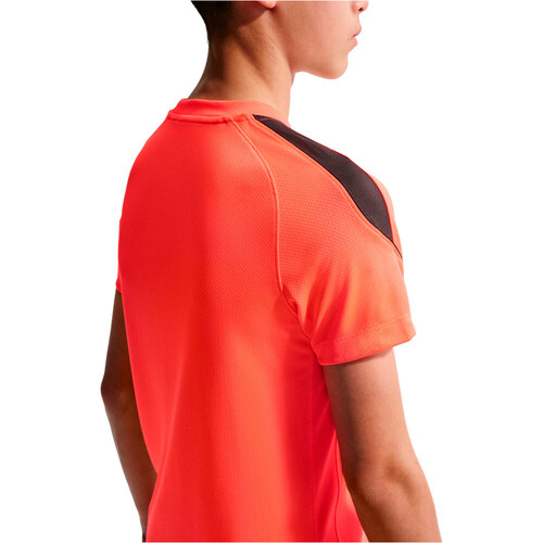 Nike camisetas entrenamiento futbol manga corta niño DRI-FIT STRIKE ROJO