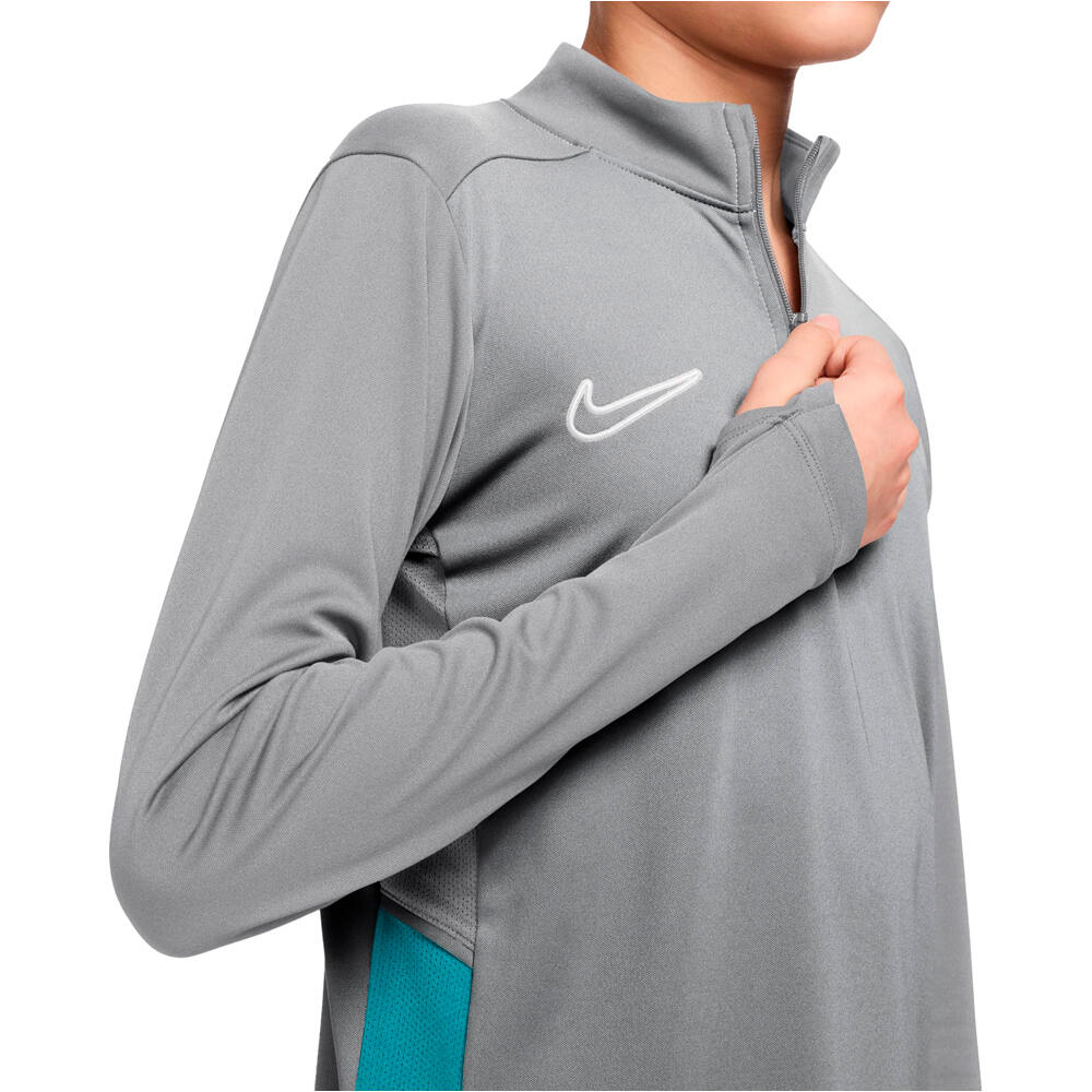 Nike camisetas entrenamiento futbol manga corta niño K NK DF ACD25 DRIL TOP -PD GRIS vista detalle