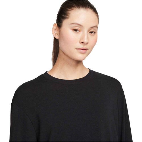Nike camisetas fitness mujer DRI-FIT ONE NEGRO