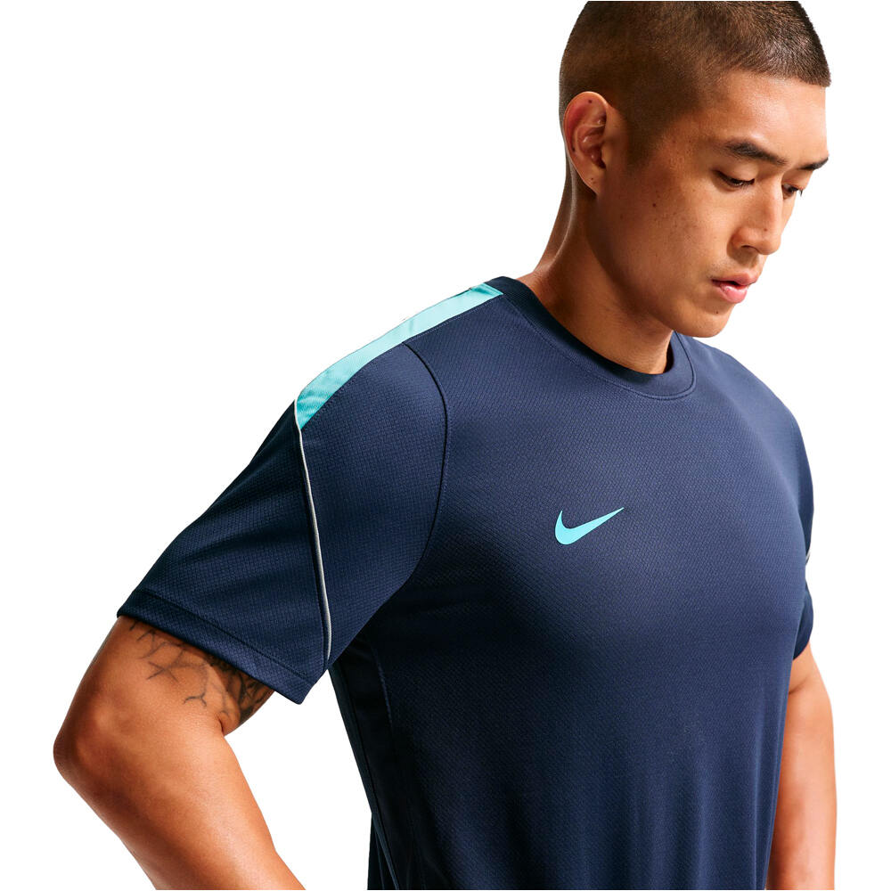 Nike camisetas fútbol manga corta DRI-FIT STRIKE AZUL 04