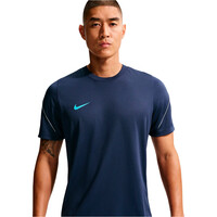 Nike camisetas fútbol manga corta DRI-FIT STRIKE AZUL vista detalle