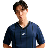 Nike camisetas fútbol manga corta M NK DF PRMR STRIPE SS JSY AZUL vista detalle