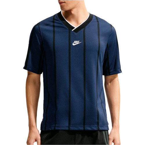 Nike camisetas fútbol manga corta M NK DF PRMR STRIPE SS JSY AZUL