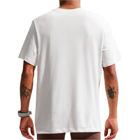 Nike camisetas trail running manga corta hombre DRI-FIT ACG BLANCO vista trasera