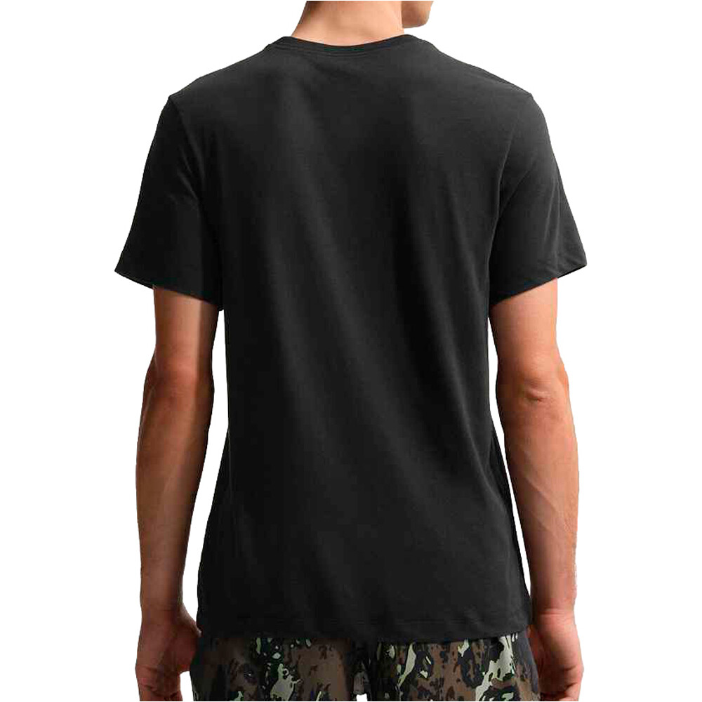 Nike camisetas trail running manga corta hombre DRI-FIT ACG GRIS vista trasera