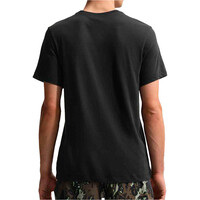 Nike camisetas trail running manga corta hombre DRI-FIT ACG GRIS vista trasera