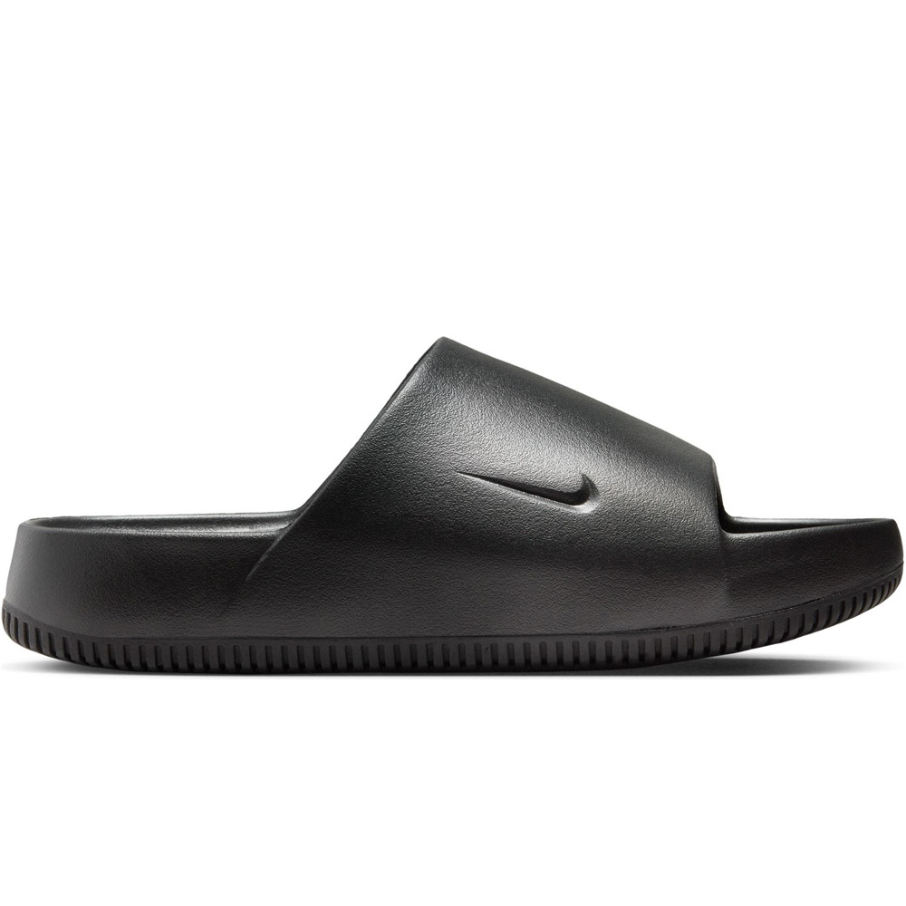 Nike chanclas hombre CALM NEGRO lateral exterior