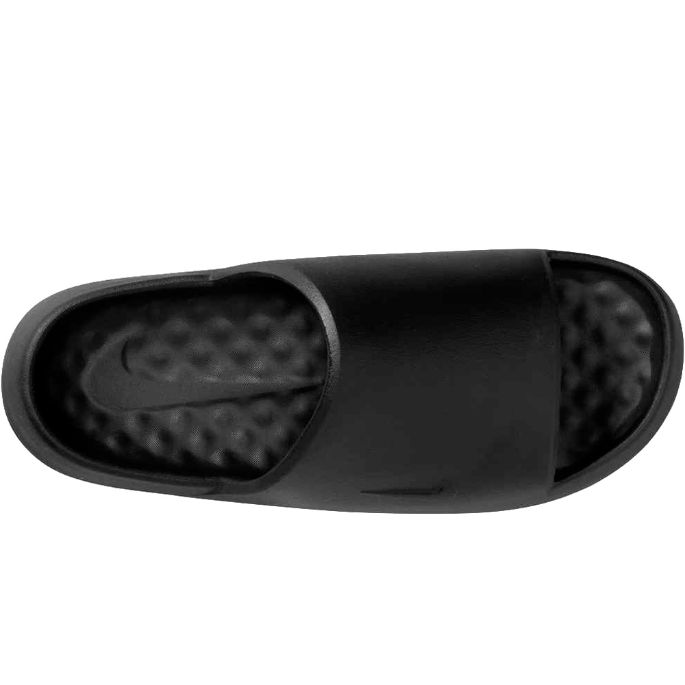 Nike chanclas mujer CALM NEGRO vista trasera
