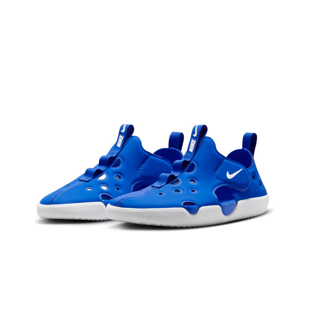 Nike chanclas niño SUNRAY PROTECT 4 AZUL lateral interior