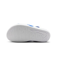 Nike chanclas niño SUNRAY PROTECT 4 AZUL vista superior