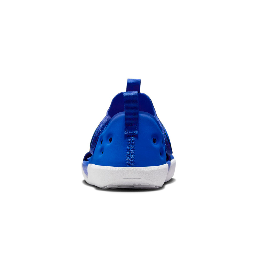 Nike chanclas niño SUNRAY PROTECT 4 AZUL vista trasera