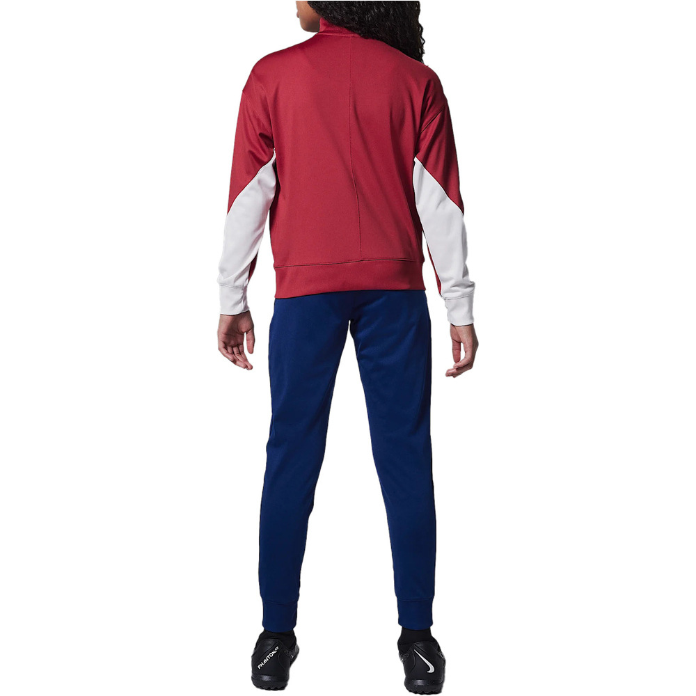 Nike chandal fútbol de equipos oficiales niño PSG 24/25 4ª EQUIPACION ROJO vista trasera