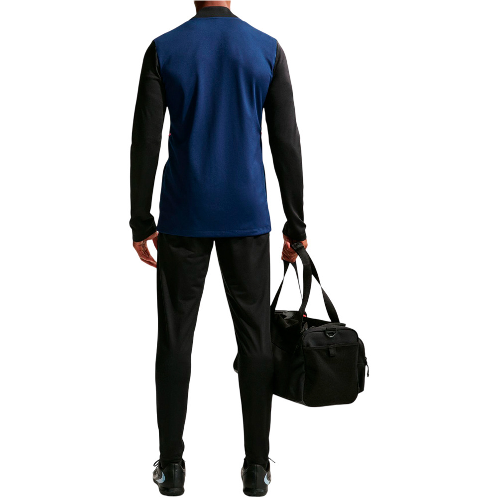 Nike chándal hombre DRI-FIT ACADEMY AZUL vista trasera