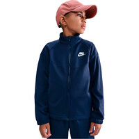 Nike chándal niño DRI-FIT SPORTSWEAR AZUL vista detalle