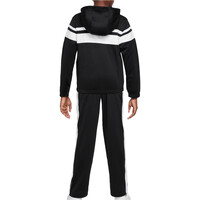Nike chándal niño DRI-FIT SPORTSWEAR NEGRO vista trasera