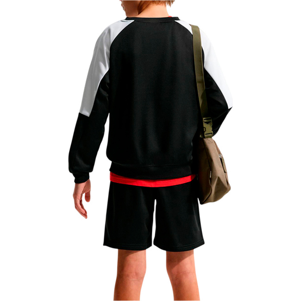 Nike chándal niño SPORTSWEAR GRIS vista trasera