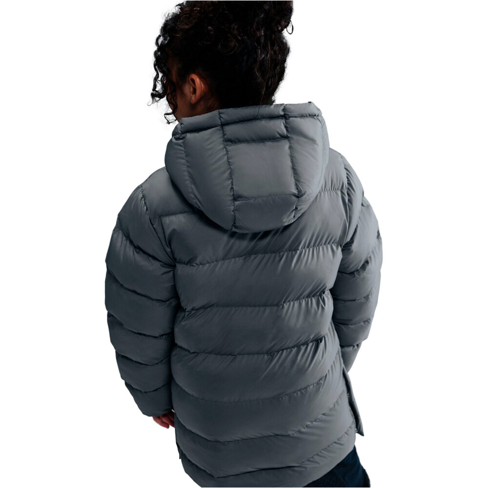 Nike chaqueta niña K NSW TF ADP PUFFER MID THIGH GRIS 04