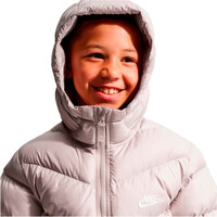 Nike chaqueta niña THERMA-FIT SPORTSWEAR MARRON 03