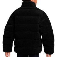 Nike chaqueta niña THERMA-FIT SPORTSWEAR NEGRO vista trasera