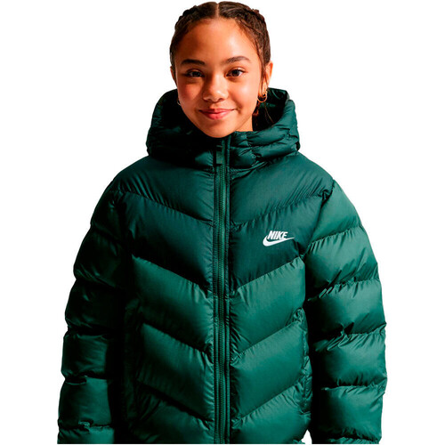 Nike chaqueta niño K NSW TF ADP PUFFER COLORBLOCK VERDE