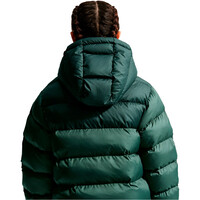 Nike chaqueta niño K NSW TF ADP PUFFER COLORBLOCK VERDE vista trasera