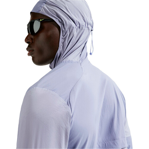 Nike CHAQUETA RUNNING HOMBRE DRI-FIT STRIDE NOVELTY MORADO