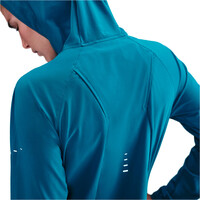 Nike CHAQUETA RUNNING MUJER DRI-FIT SWIFT AZUL 03