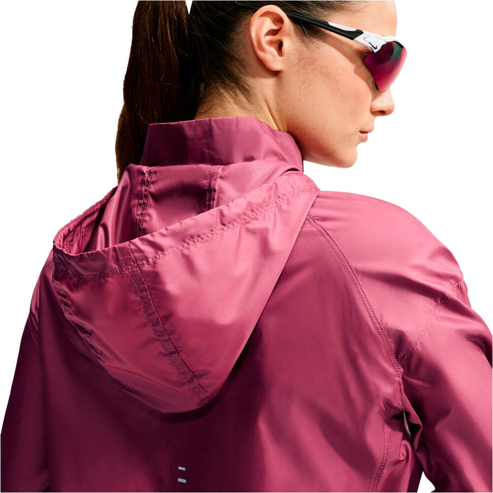 Nike CHAQUETA RUNNING MUJER TEMPO ROJO 03