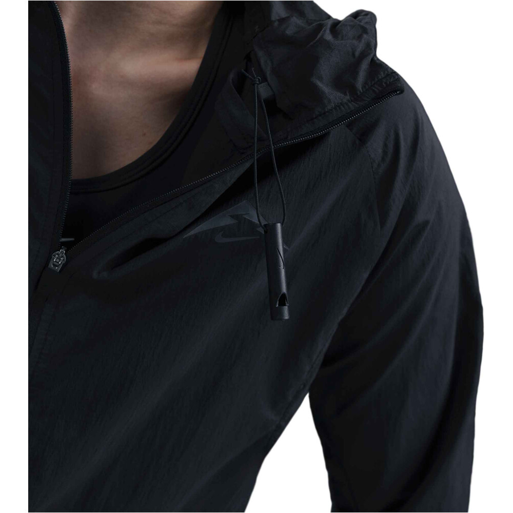 Nike CHAQUETA TRAIL RUNNING MUJER TRAIL REPEL NEGRO 03