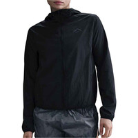 Nike CHAQUETA TRAIL RUNNING MUJER TRAIL REPEL NEGRO vista frontal