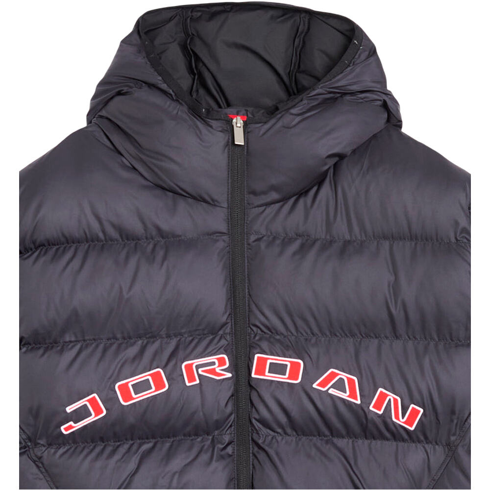 Nike chaquetas hombre M J BRK PUFFER ARCH NEGRO vista detalle