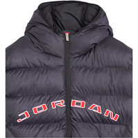 Nike chaquetas hombre M J BRK PUFFER ARCH NEGRO vista detalle